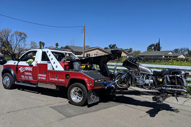 motor cycle tow