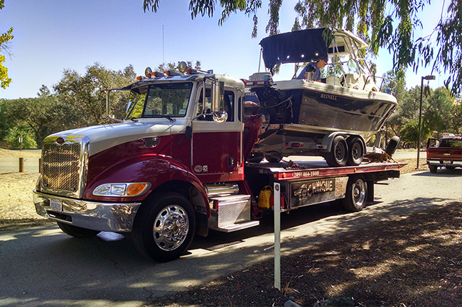 boat towing stockton ca