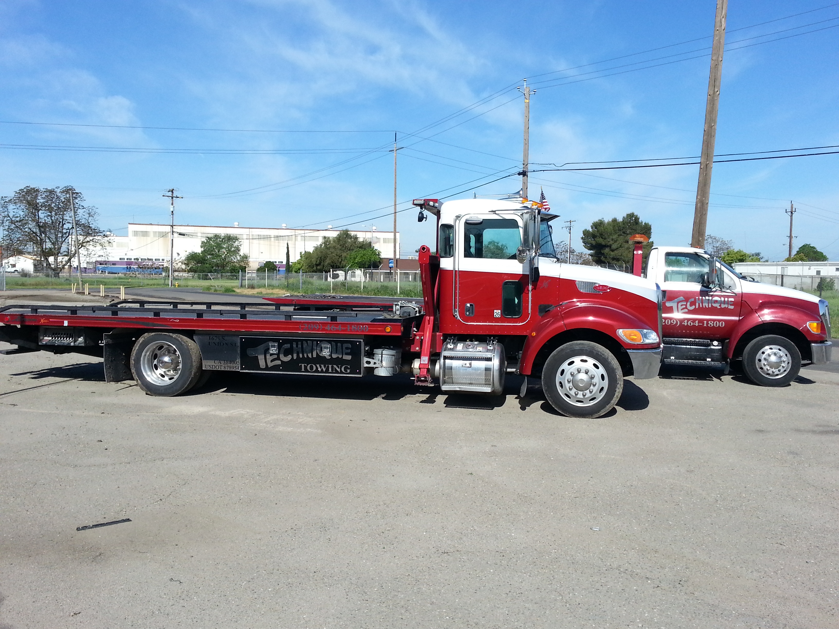 towing truck stockton
