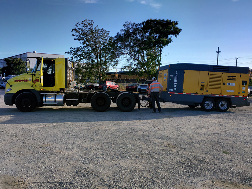 equipment hauling stockton